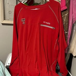 Texas Tech Columbia Red Performance Long Sleeve Shirt